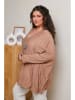 Curvy Lady Longsleeve lichtbruin