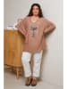 Curvy Lady Longsleeve lichtbruin