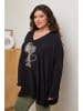 Curvy Lady Longsleeve in Schwarz