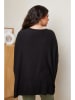 Curvy Lady Longsleeve in Schwarz