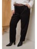 Curvy Lady Spodnie chino w kolorze czarnym