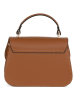 Mia Tomazzi Leder-Henkeltasche "Assab" in Hellbraun - (B)20,5 x (H)14 x (T)8 cm