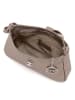 Mia Tomazzi Leren schoudertas "Marengo" goudkleurig - (B)23 x (H)13 x (D)7 cm