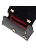 Mia Tomazzi Leder-Henkeltasche "Giacomo" in Schwarz - (B)28 x (H)17 x (T)10 cm