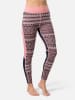 KARI TRAA Thermounterhose "Malia" in Rosa/ Bunt
