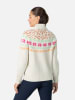 KARI TRAA Pullover "Ingrid" in Weiß/ Bunt