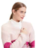 CARTOON Cardigan in Creme/ Pink