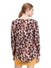 CARTOON Bluse in Orange/ Lila/ Braun