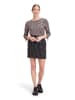 CARTOON Bluse in Schwarz/ Beige