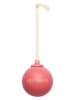 Design Letters Kerstballen "XMAS" roze/paars - 4 stuks