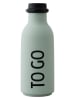 Design Letters Bidon "To Go" w kolorze błękitnym - 500 ml