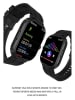 SmartCase Smartwatch w kolorze czarnym