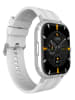 SmartCase Smartwatch w kolorze biało-srebrnym
