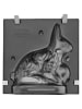 Kaiser 3D-Motivbackform "Osterhase" in Schwarz - 0,5 l