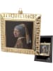 Krebs Glas Lauscha Kerstboomversiering "Het meisje" goudkleurig/zwart - (L)12,5 x (B)12,5 cm