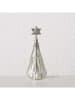 Boltze Decoratief object "Ametti" zilverkleurig - (H)34,5 x Ø 12,5 cm