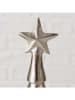Boltze Decoratief object "Cioppi" zilverkleurig - (H)15 x Ø 4,5 cm