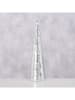 Boltze Decoratief object "Disco" zilverkleurig - (H)39 x Ø 11 cm