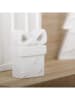 Boltze Decoratief object "Sigo" lichtbruin/wit - (B)20 x (H)15 x (D)8 cm
