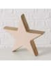 Boltze 3-delige set: decoratieve objecten "Stardust" crème