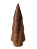 Boltze Decoratief object "Wilhelmy" bruin - (H)18 x Ø 6,3 cm