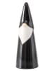 Boltze Dekofigur "Charly" in Schwarz - (H)17 x (H)17 x Ø 5,9 cm