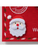 Boltze 2er-Set: Geschenktüten "Brev" in Grau/ Rot - (B)19 x (H)13 cm