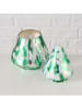 Boltze Kaarshouder "Dotti" groen - (H)14 x Ø 9,5 cm