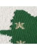 Boltze Kussen "Criso" wit/rood/groen - (L)45 x (B)45 cm