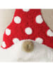 Boltze Kissen "Thomas" in Beige/ Rot - (L)50 x (B)50 cm