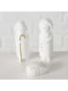 Boltze 12-delige kerststal "Natos" wit/zwart - (B)22 x (H)32 x (D)6 cm