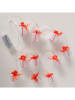 Boltze LED-Lichterkette "Surprise" in Weiß/ Orange - (L)150 cm