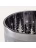 Boltze Windlicht "Coppa" zilverkleurig - (H)15 x Ø 15 cm