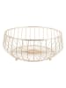 Present Time Obstschale "Linea Kink" in Gold - Ø 34 cm