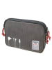 Troika Kabeltasche in Anthrazit - (B)26 x (H)19 x (T)4 cm