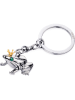 Troika Schlüsselanhänger "Froschkönig" in Silber