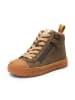 bisgaard Leder-Sneakers "Ryan" in Khaki