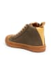 bisgaard Leder-Sneakers "Ryan" in Khaki