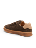 bisgaard Leder-Sneakers "Bay v" in Braun