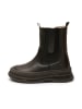 bisgaard Leder-Stiefeletten "Mila" in Schwarz