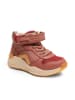 bisgaard Wanderschuhe in Rot/ Gelb