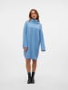 Vero Moda Strickkleid in Hellblau