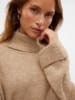 Vero Moda Strickkleid in Beige