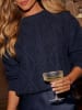 Milan Kiss Pullover in Dunkelblau