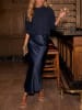 Milan Kiss Rok donkerblauw