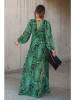 Milan Kiss Jurk groen/zwart
