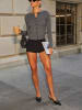 Milan Kiss Cardigan in Grau