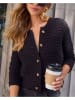 Milan Kiss Cardigan in Schwarz