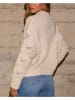 Milan Kiss Pullover in Beige