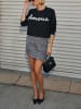 Milan Kiss Sweatshirt in Schwarz